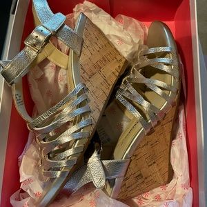 Simmer Fisherman Wedge Sandals